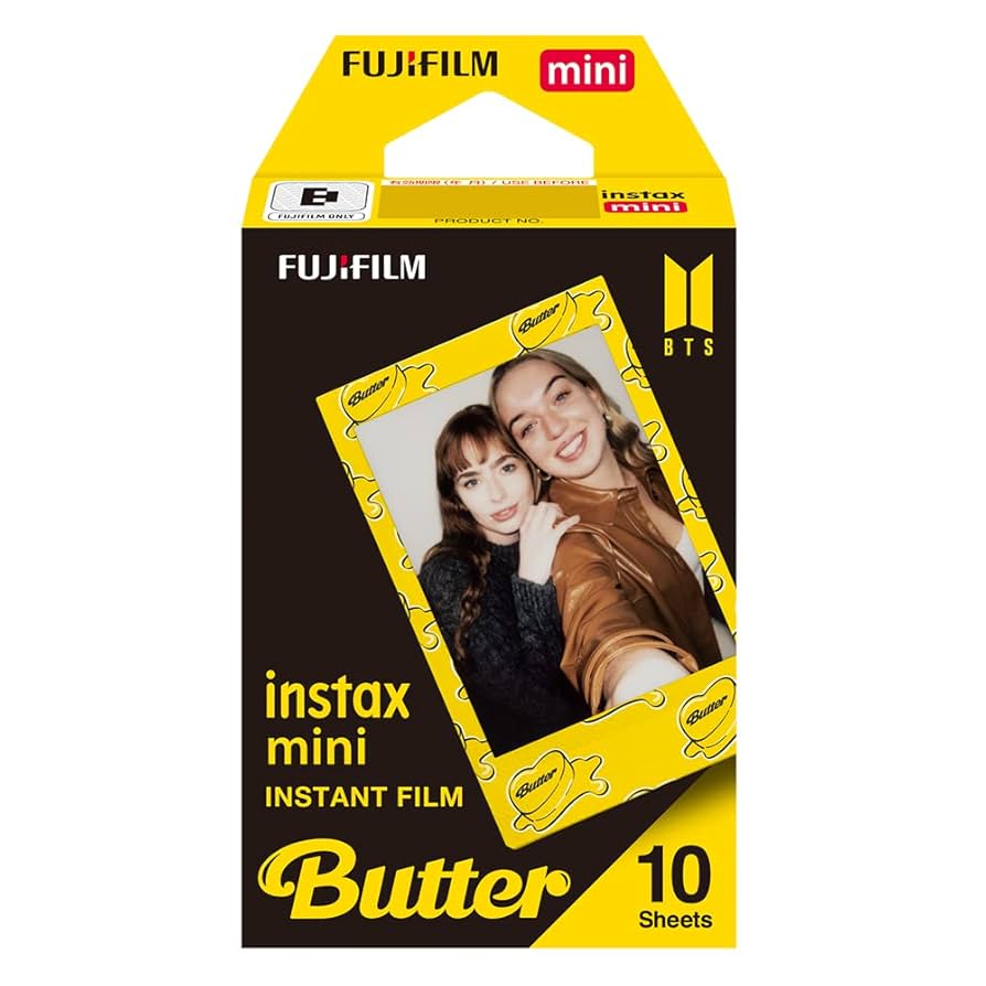 Fujifilm instax mini 11 Butter・フィルム10枚×2 Fujifilm Instax Mini 11 BTS Butter Version Instant Camera